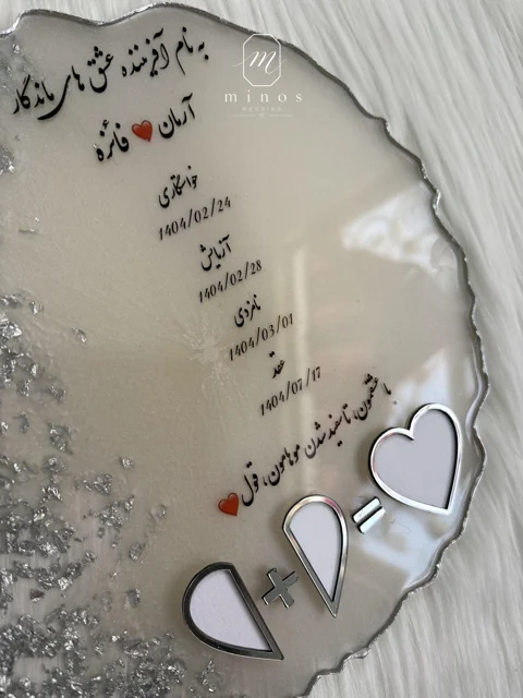 استند اثر انگشت رزینی